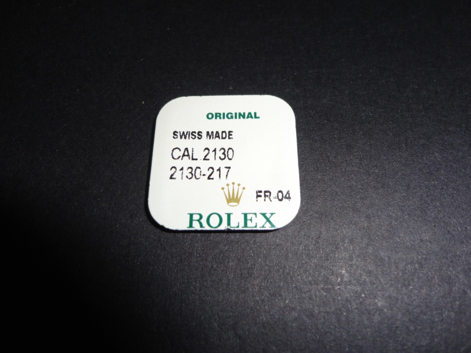 ROLEX 2130-217 Yoke Sliding Gear Watch Part NOS