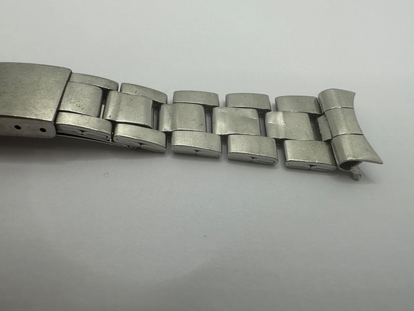 ORIGINAL Rolex 7835 Steel Band Bracelet 19MM 357 Endlinks good length!
