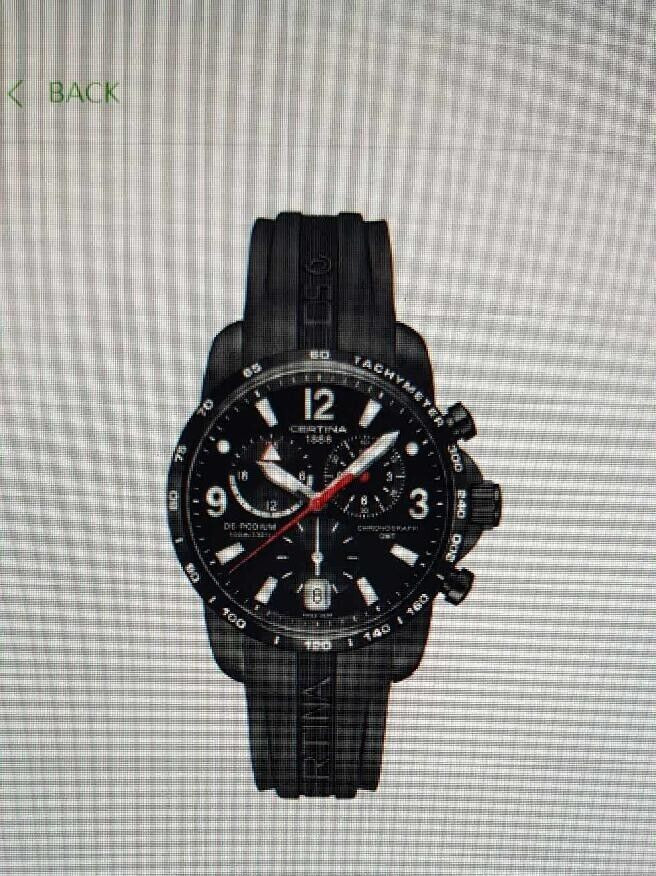 Original Set Of Hands Certina DS Podium Chrono Men Quartz C0016391705700