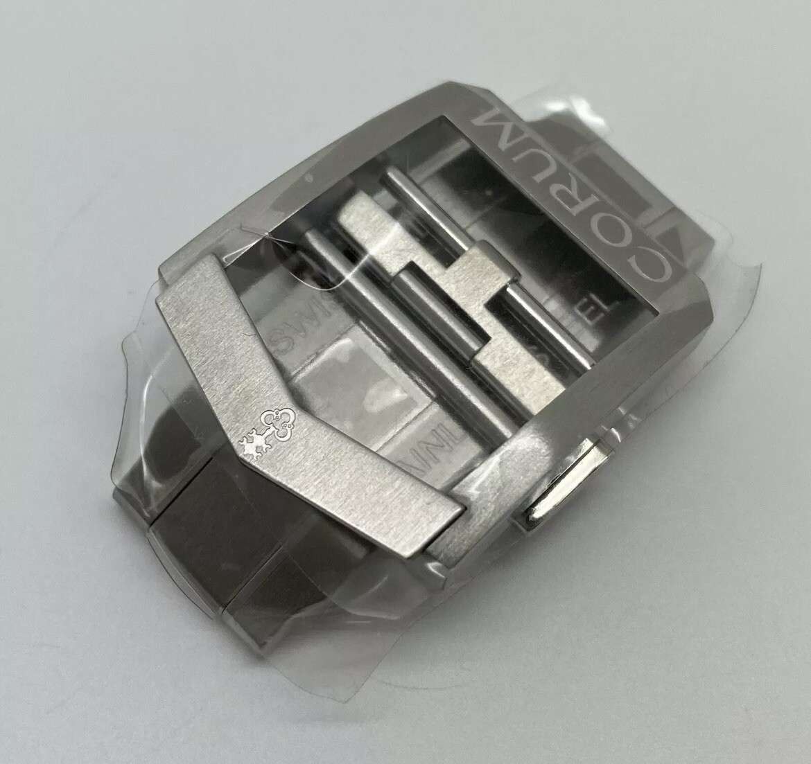 Corum Stainless Steel Deployment Clasp For Admiral Cup Mens Wrist Watch 20mm OEM
