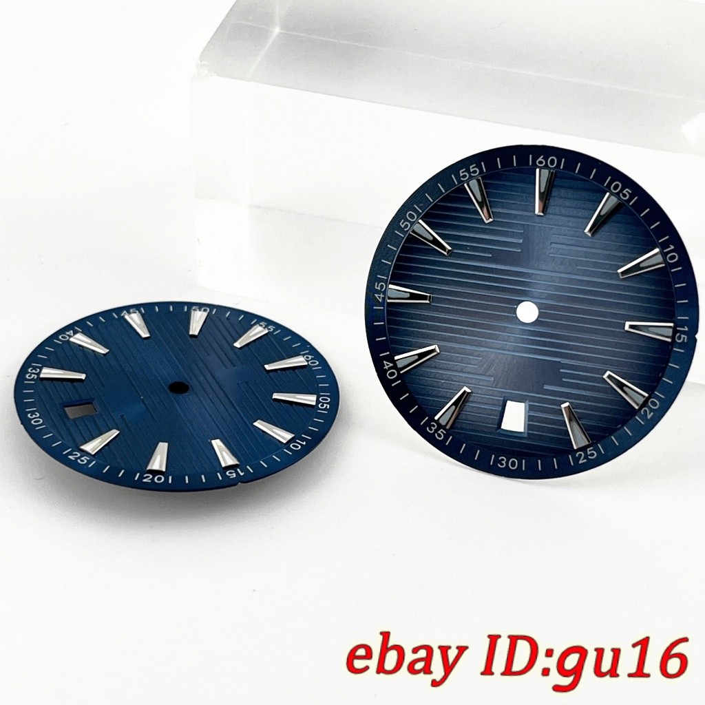 NH35 6 o’clock Date Window 33.5mm Watch Dial Green Glowing Watch Accessories