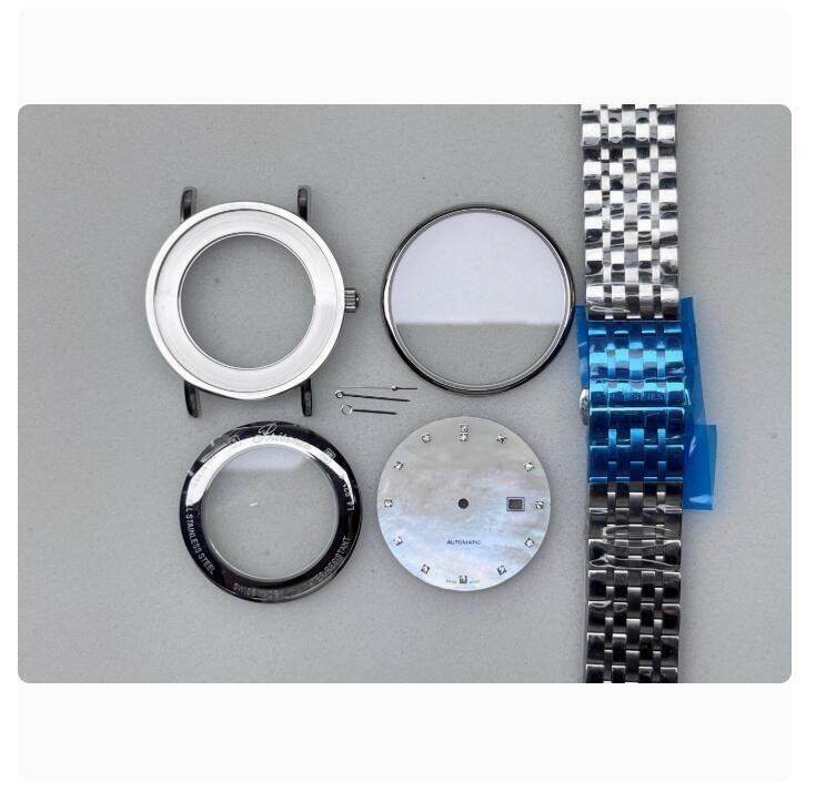 Watch Accessory Watch Case Set 38.5mm for 2824 2130 Movement