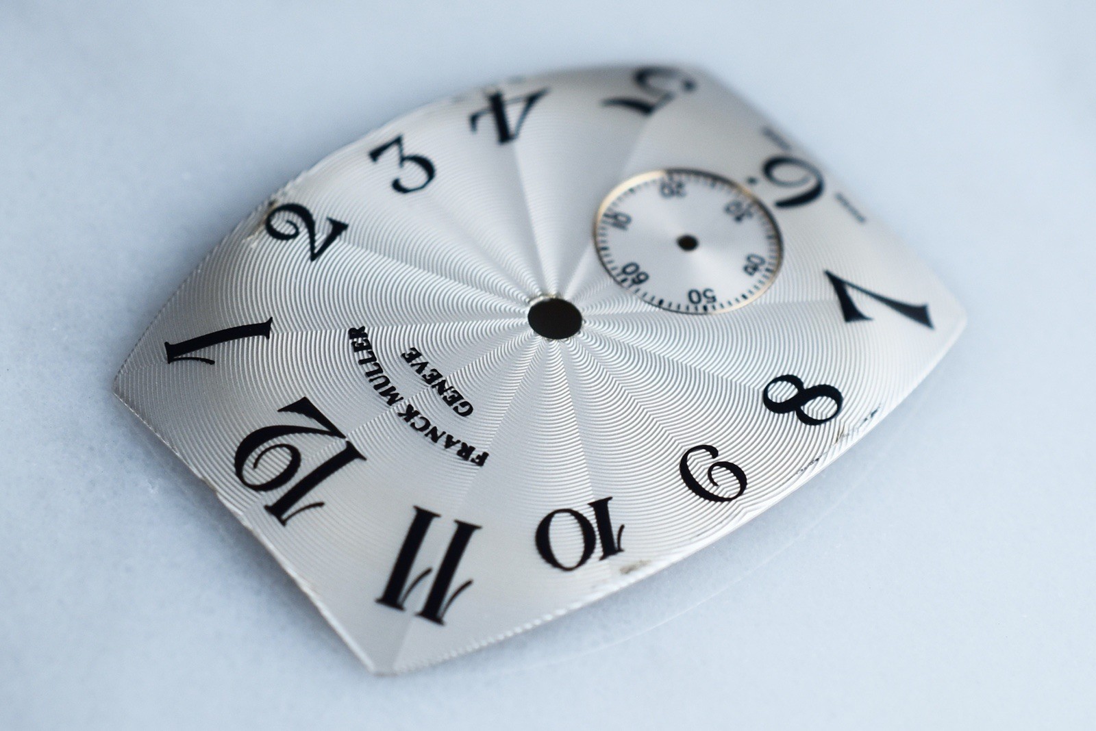 FRANCK MULLER Cintré Cuvex White Enamel Dial for models 2850 or 2851 Vintage