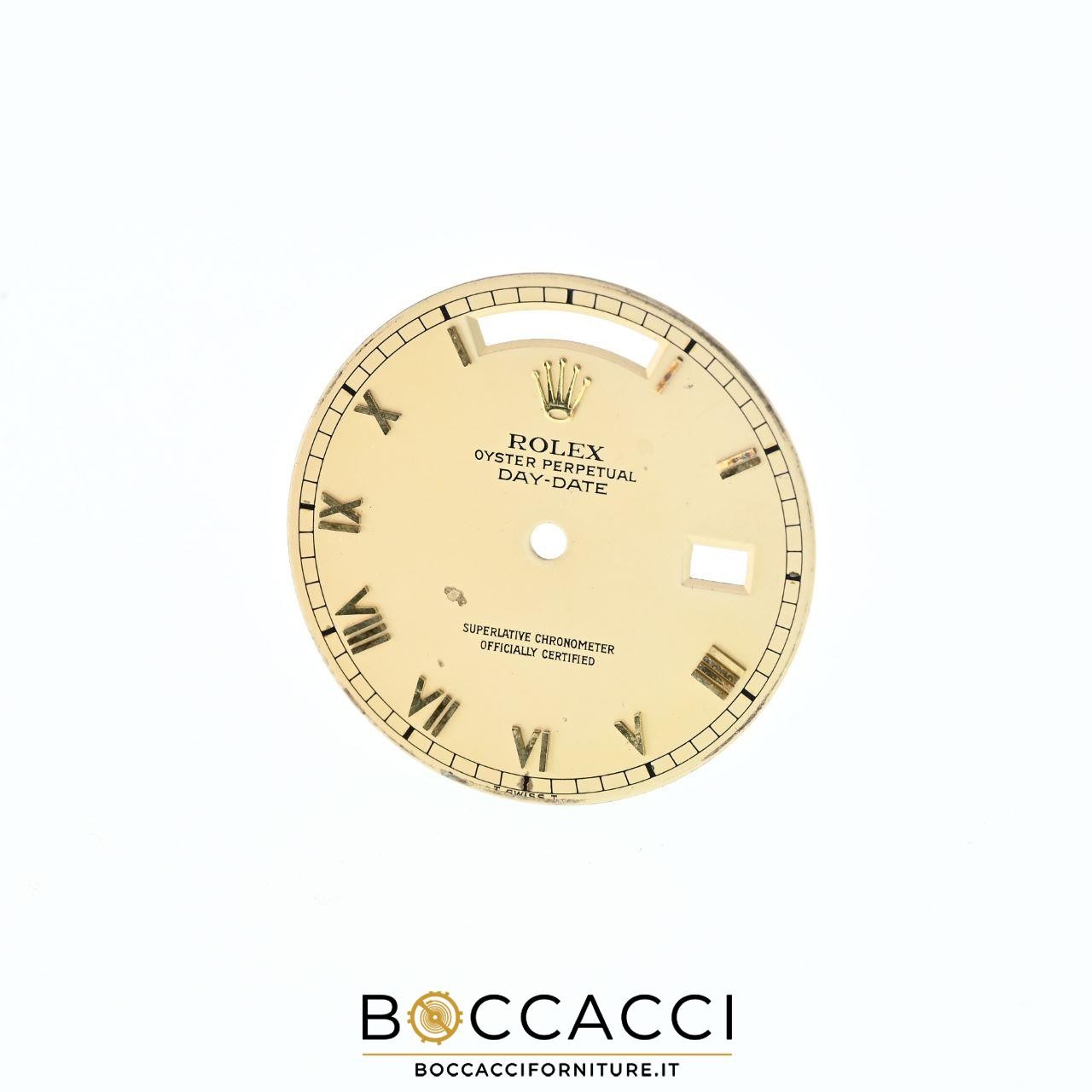 ROLEX Champagne Roman Dial for Day-Date ’’t Swiss T’’ Ref. 18038 Calib: 3055,…