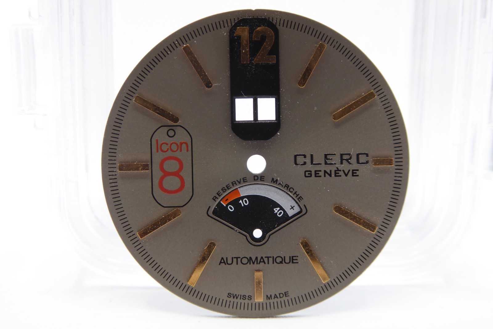 Clerc Icon 8 Gray Automatic Dial