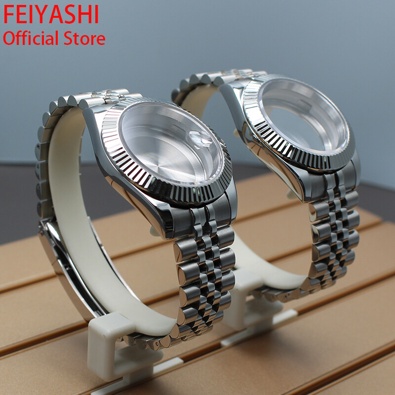 36/40mm log Watch Cases Parts Oyster Permanent Datejust Band For Seiko nh35 8215