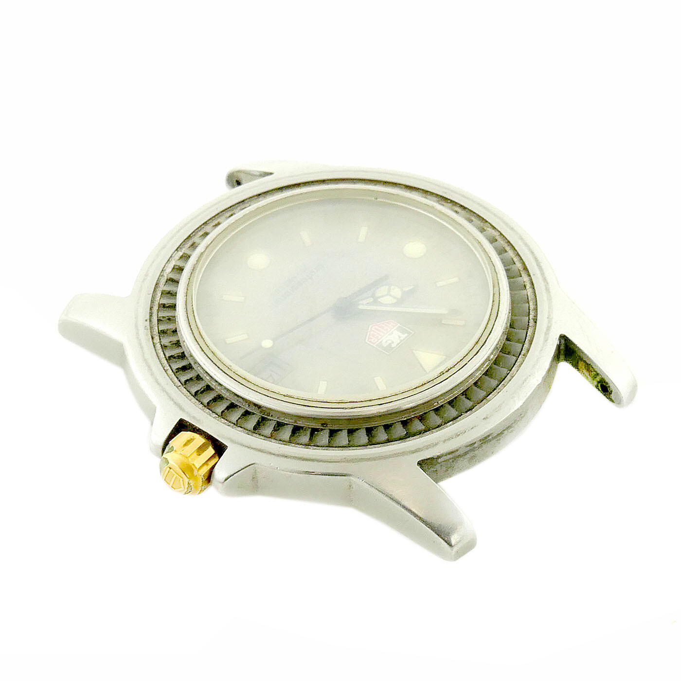 TAG HEUER 1500 SERIES 959.706D GRAY DIAL STAINLESS STEEL WATCH HEAD PARTS/REPAIR