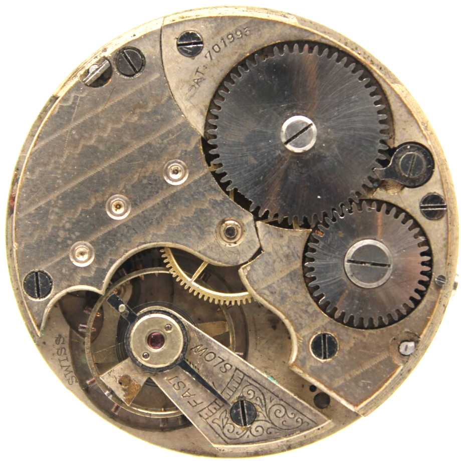 UNBRANDED POCKET WATCH MOVEMENT SWISS MADE 701993 38.5mm (GC2)