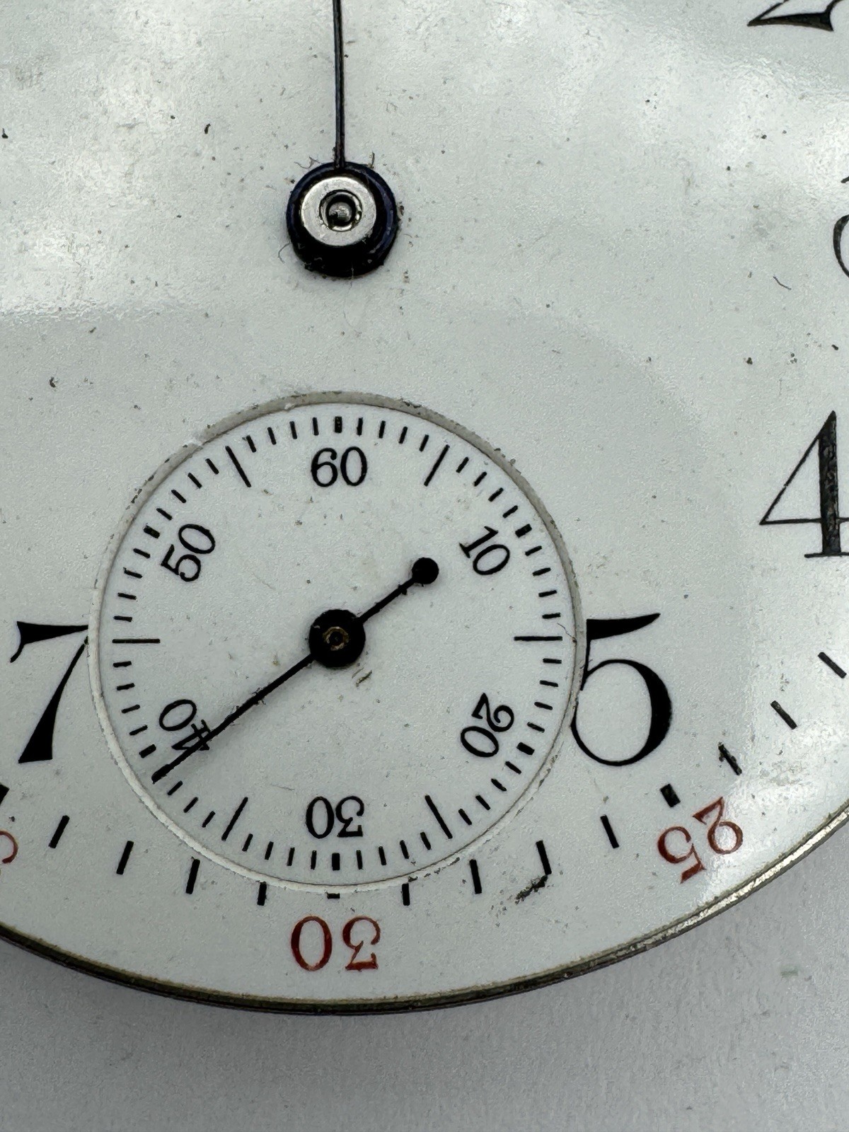 Vintage Waltham 16s 7J Model 1908 Pocket Watch Movement – Runs