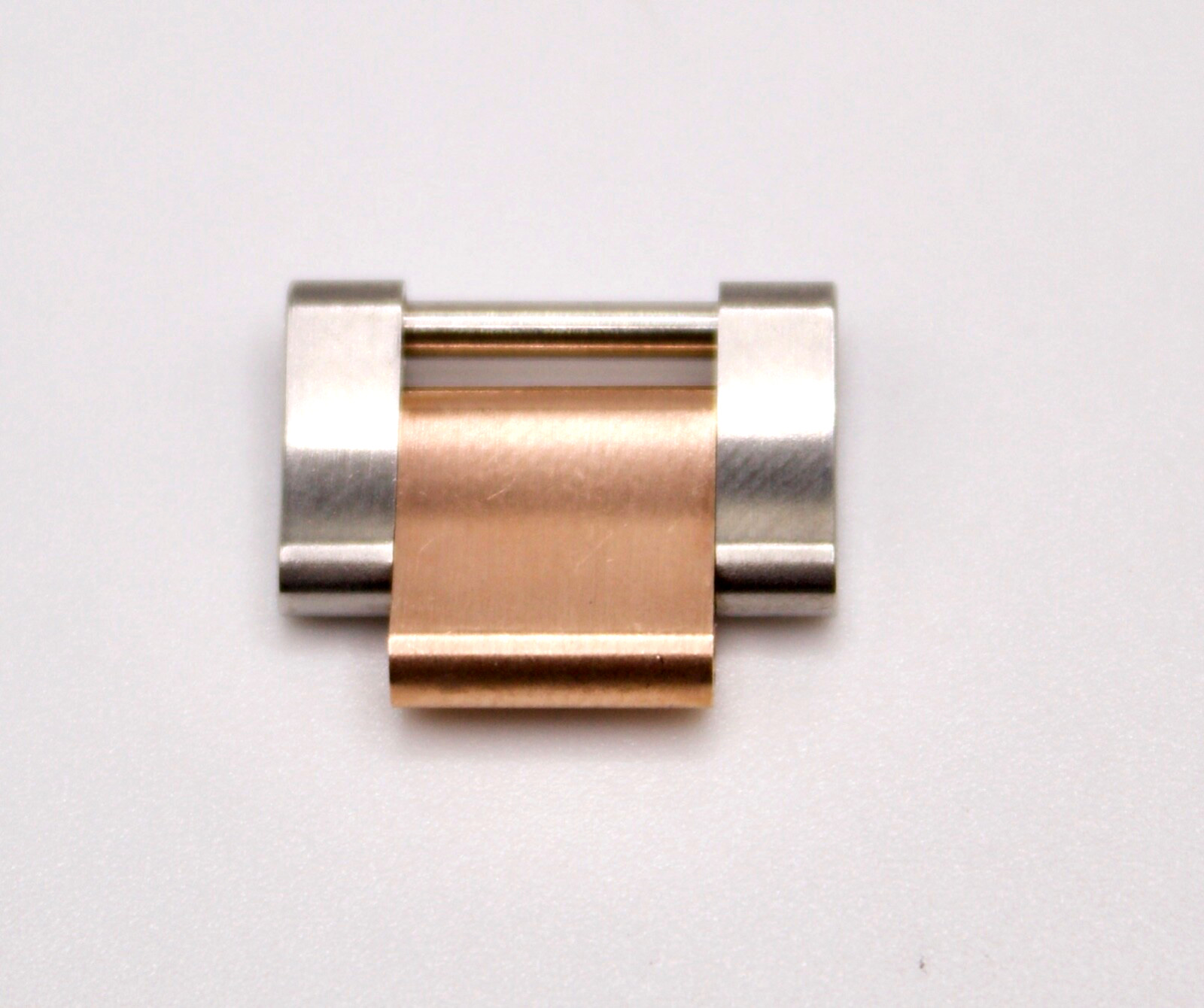 ORIGINAL Genuine Rolex 15.5mm Two Toned Rose Gold Submariner Link