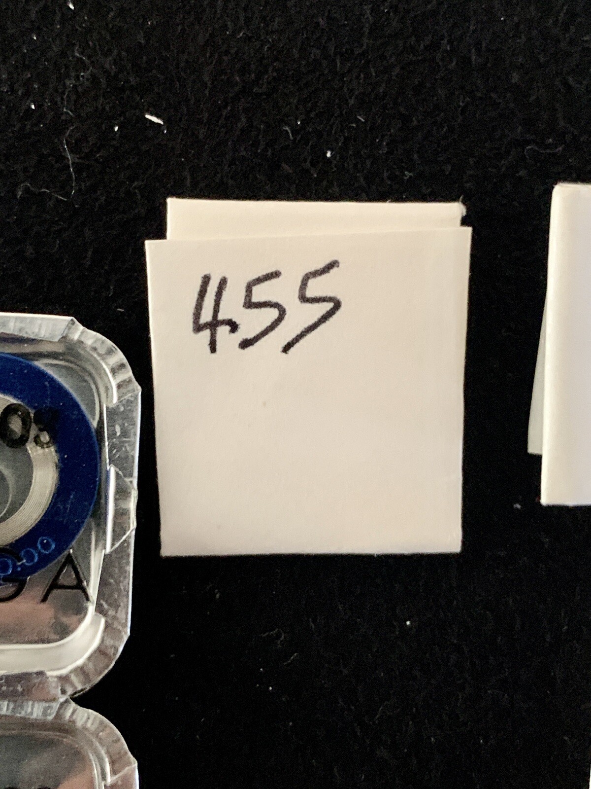 (1) One New Genuine Omega Mainspring Part # 1208 from Watchmaker’s Parts Stock
