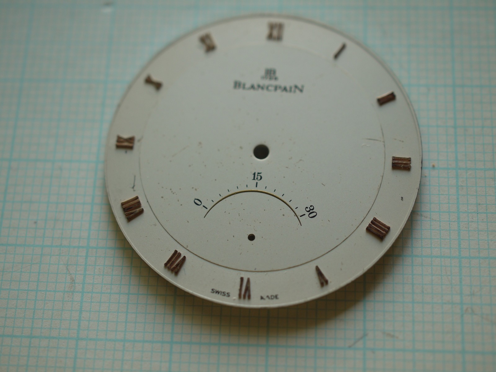 Blancpain Villeret Ultraplate 55b White DIAL Ø34.9mm USED