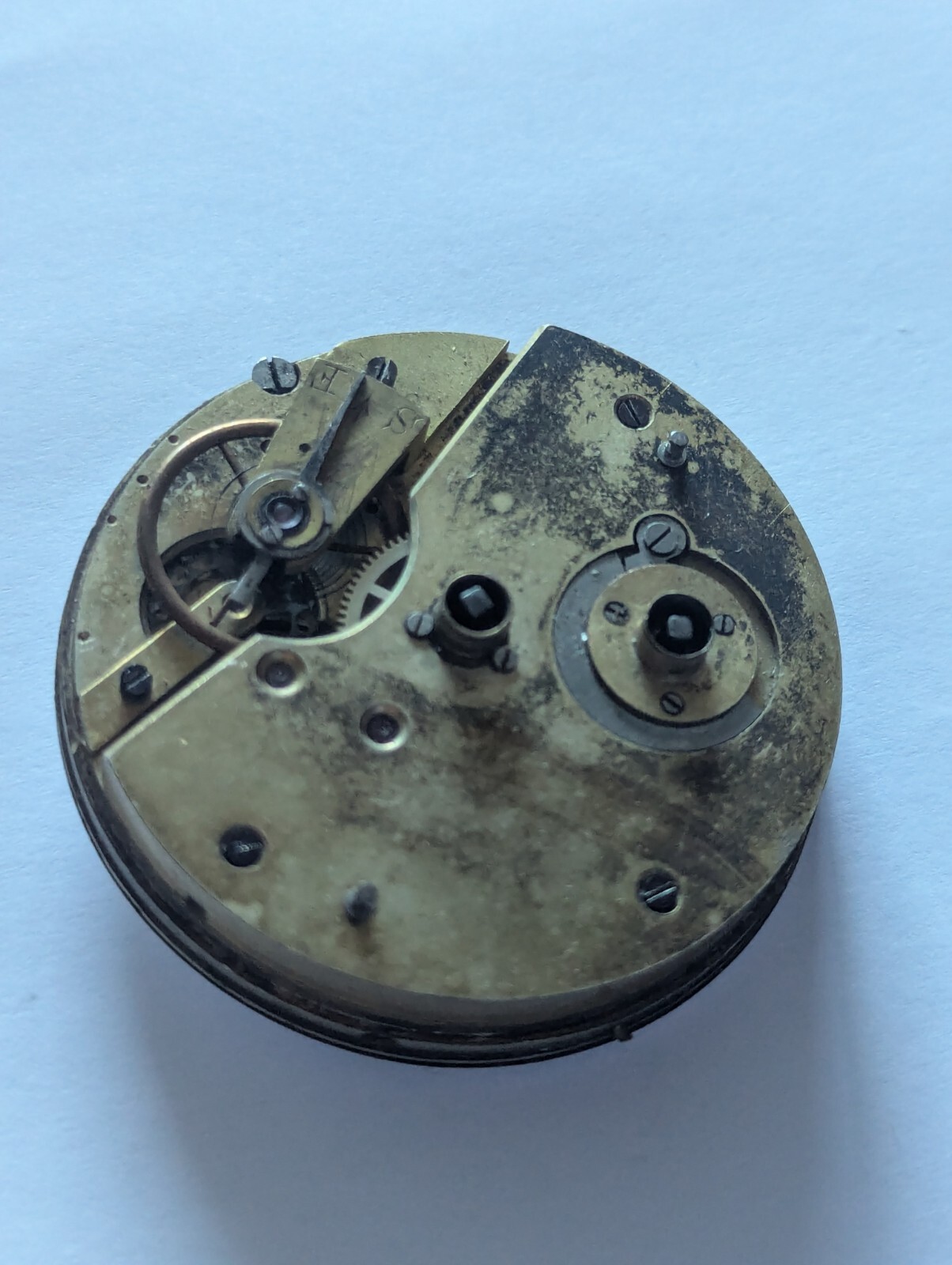 Vintage Fattorini & Sons Pocket Watch Movement (Runs)