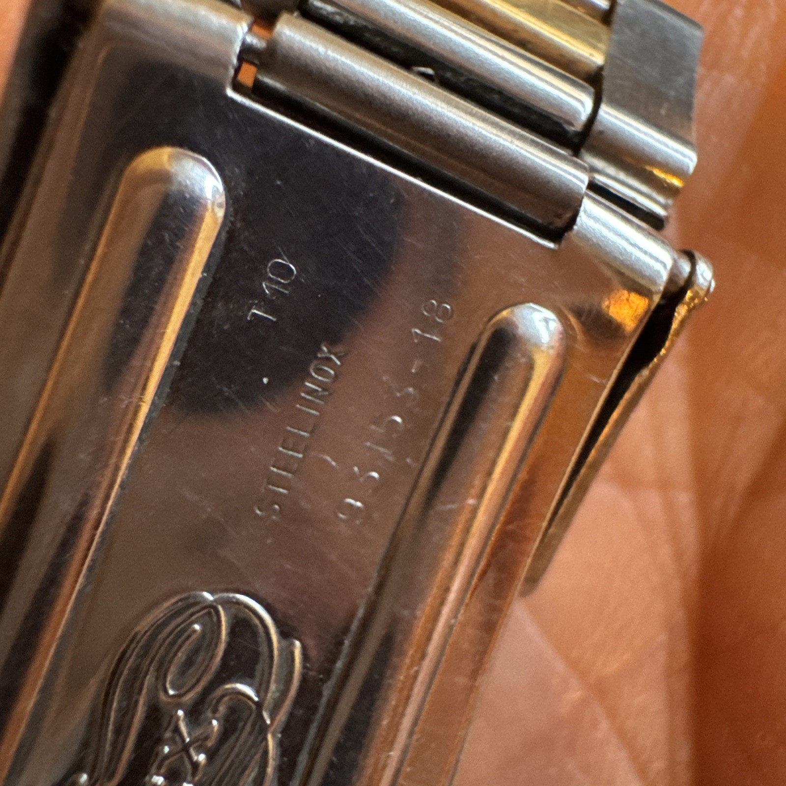 Vintage Rolex 93153-18 16613 16803 Submariner clasp T10 1993