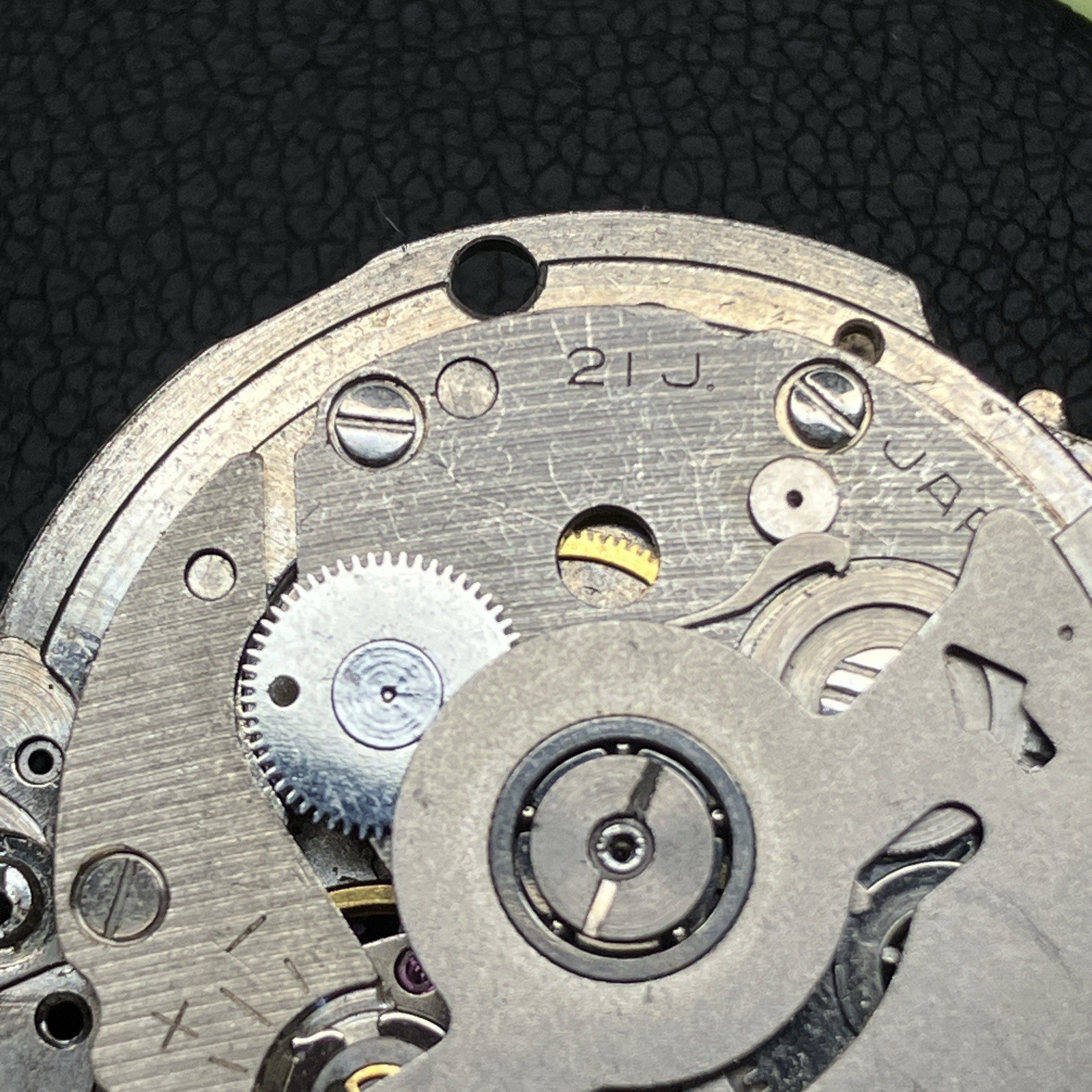 Seiko 7019A Caliber 21J Automatic Watch Movement Crown Stem Parts Repair Donor