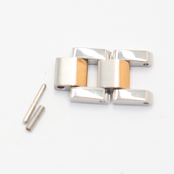Genuine link band Seiko Lukia 1B22-0BB0 2 links silver x gold color 10mm women’s