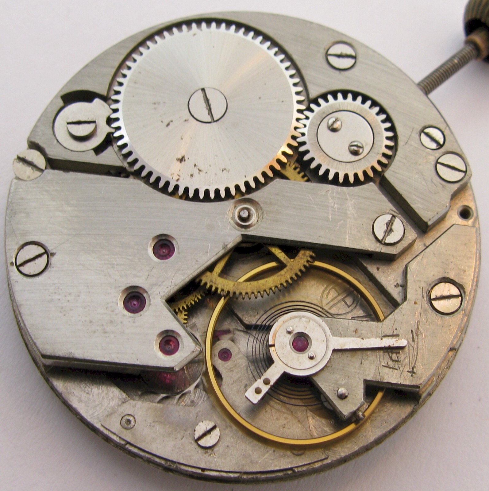 HP 40 watch movement 15 jewels for parts … fit open face case
