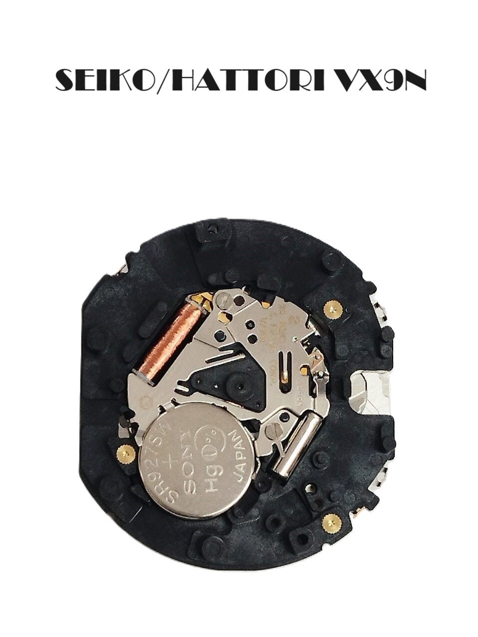 Hattori Watch Multifunction 3 Hand Quartz Movement VX9N