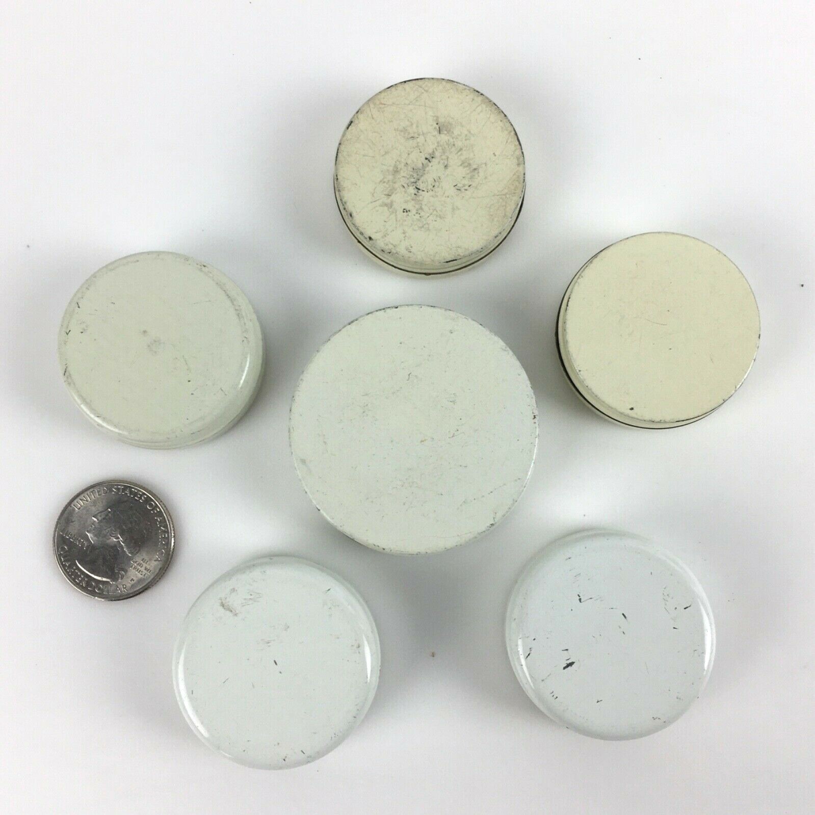 KILB BECK K Watch Jeweler Tins Lot 6 Metal Milwaukee WI Parts Vtg Advertising