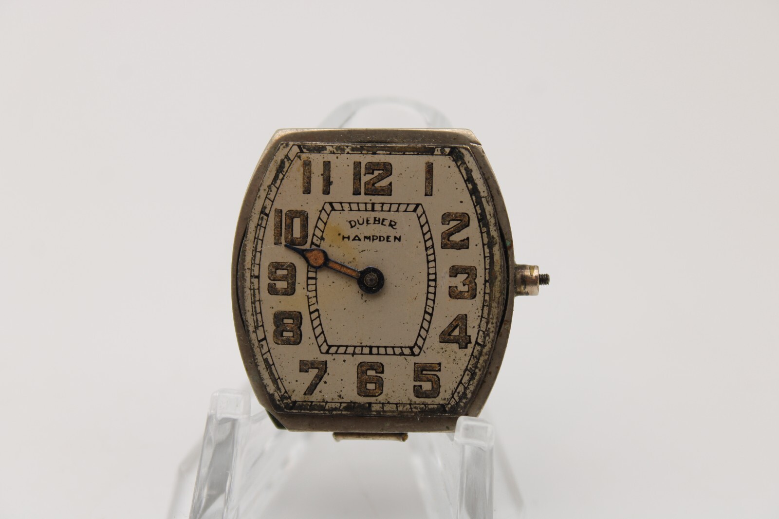 1917 DUEBER HAMPDEN WATCH MOVEMENT 3652643 GRADE: MOLLY STARK 5/0s 7j (QC3)