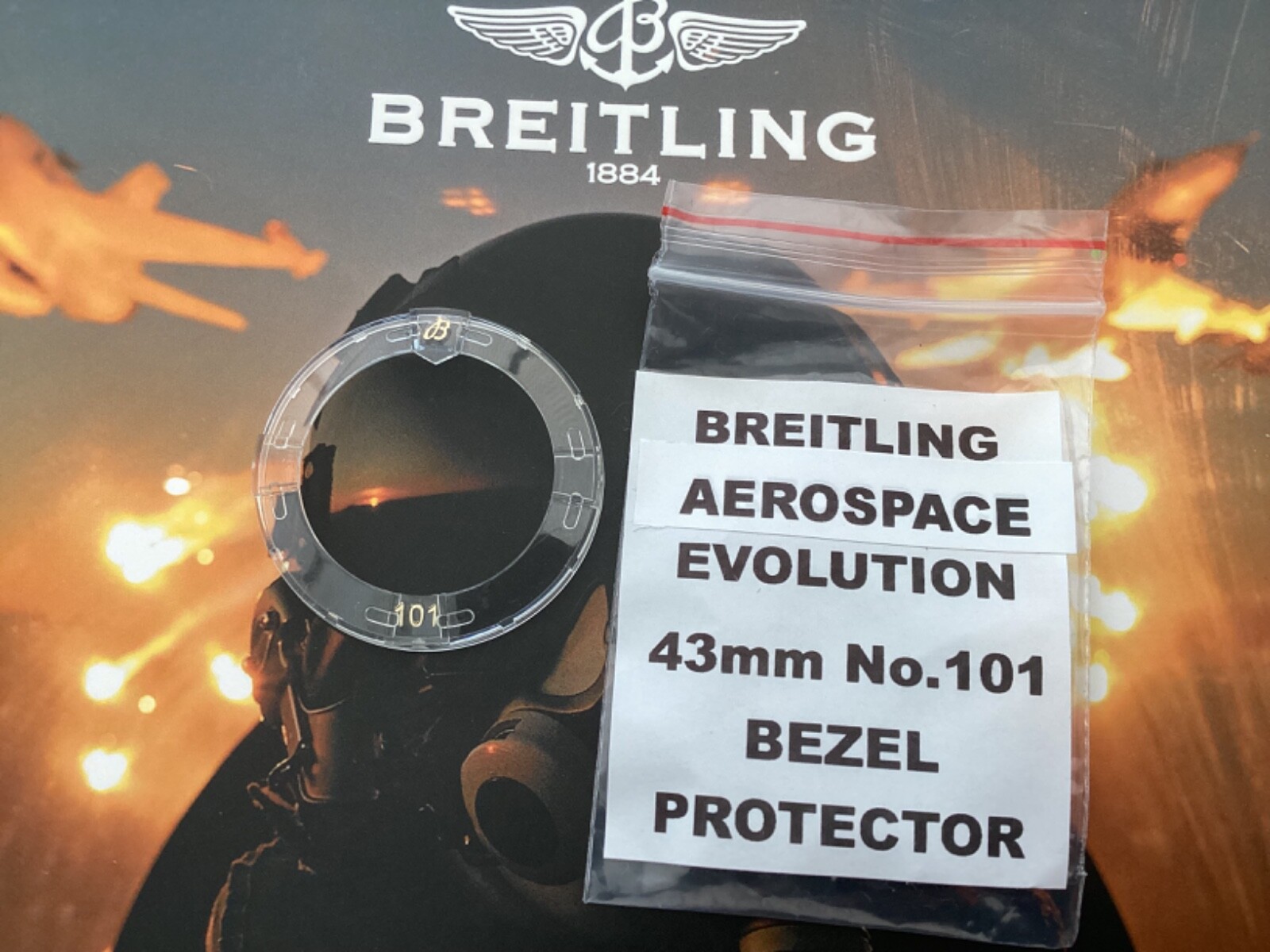 Genuine Breitling Aerospace Evolution No. 101 Bezel Protector Watch Cover
