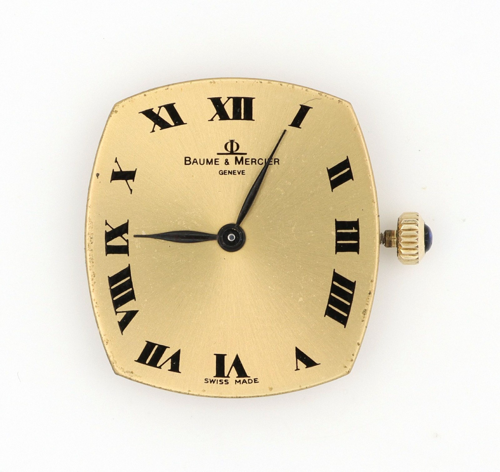 Baume & mercier dial and movement