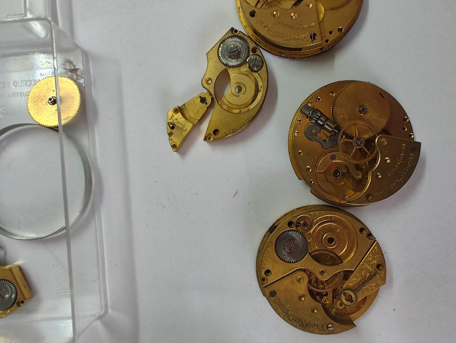 Elite Elgin National Watch Co. Archive: 1900s Movements, Fancy Enamel Dials !!