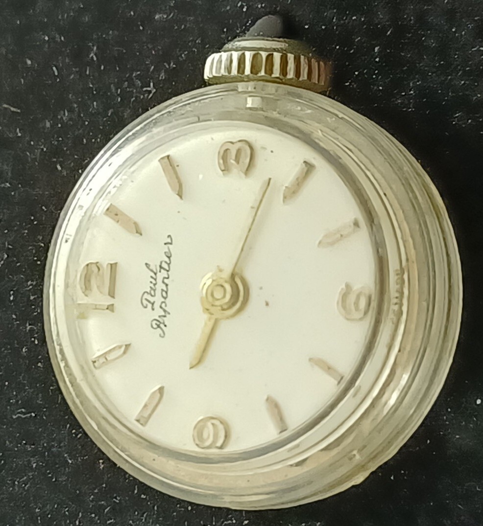 Paul Arpantier 17 Jewels Swiss Wind-up Watch Movement WORKS!