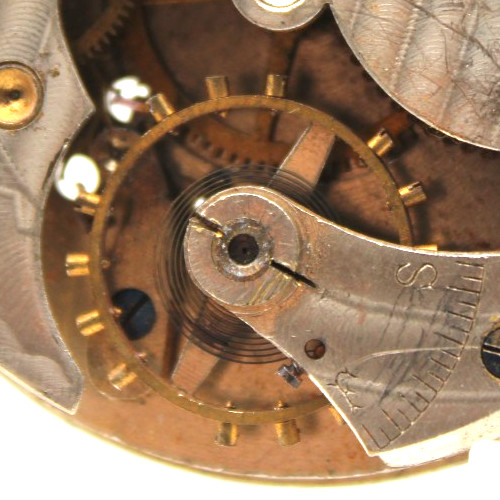 1902 NEW YORK STANDARD POCKET WATCH MOVEMENT 1852087 GRADE: 60 18s 7j (JP)