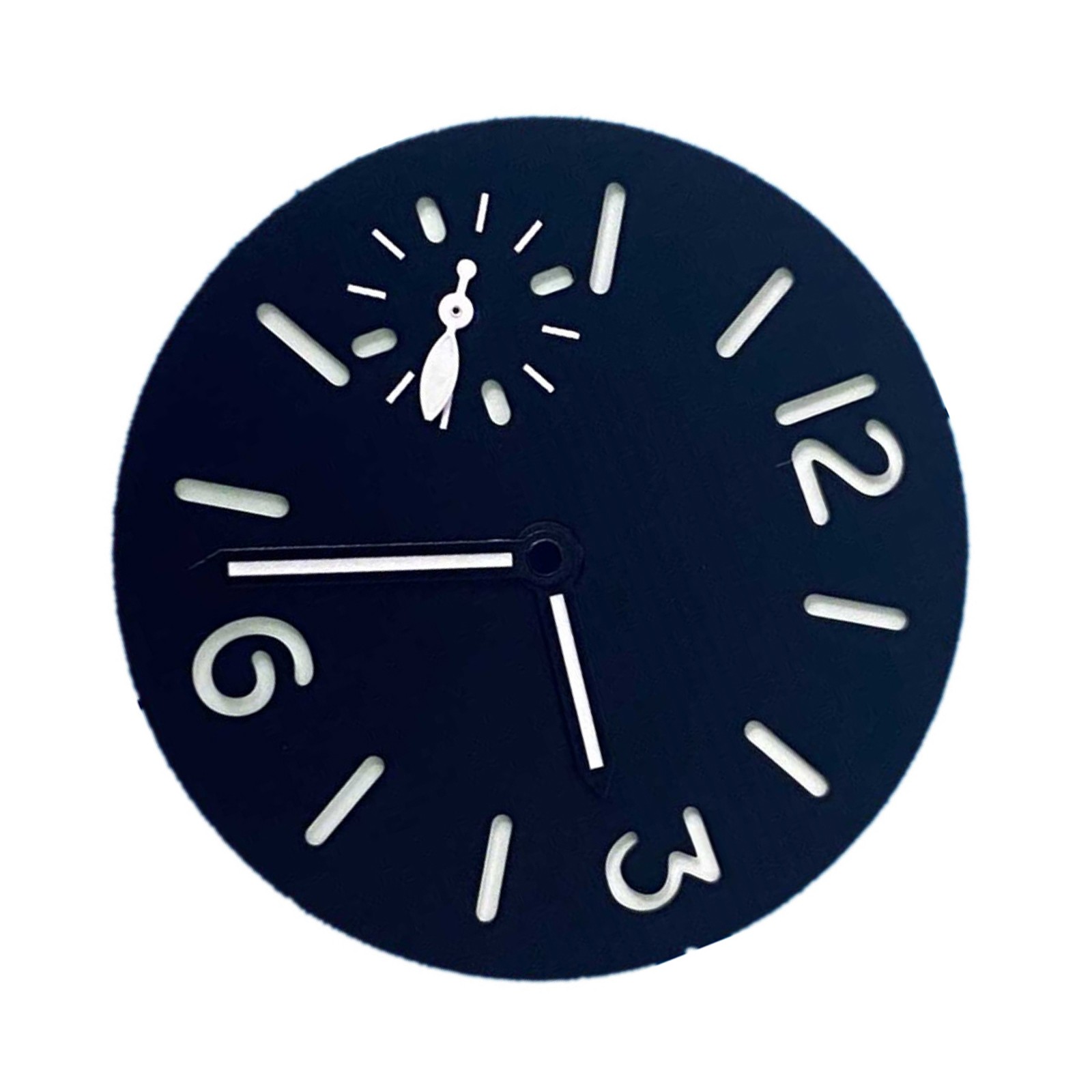 34.5mm Luminous Watch Dial With Watch Hands For ETA 6497 ST3600 Movement Kits