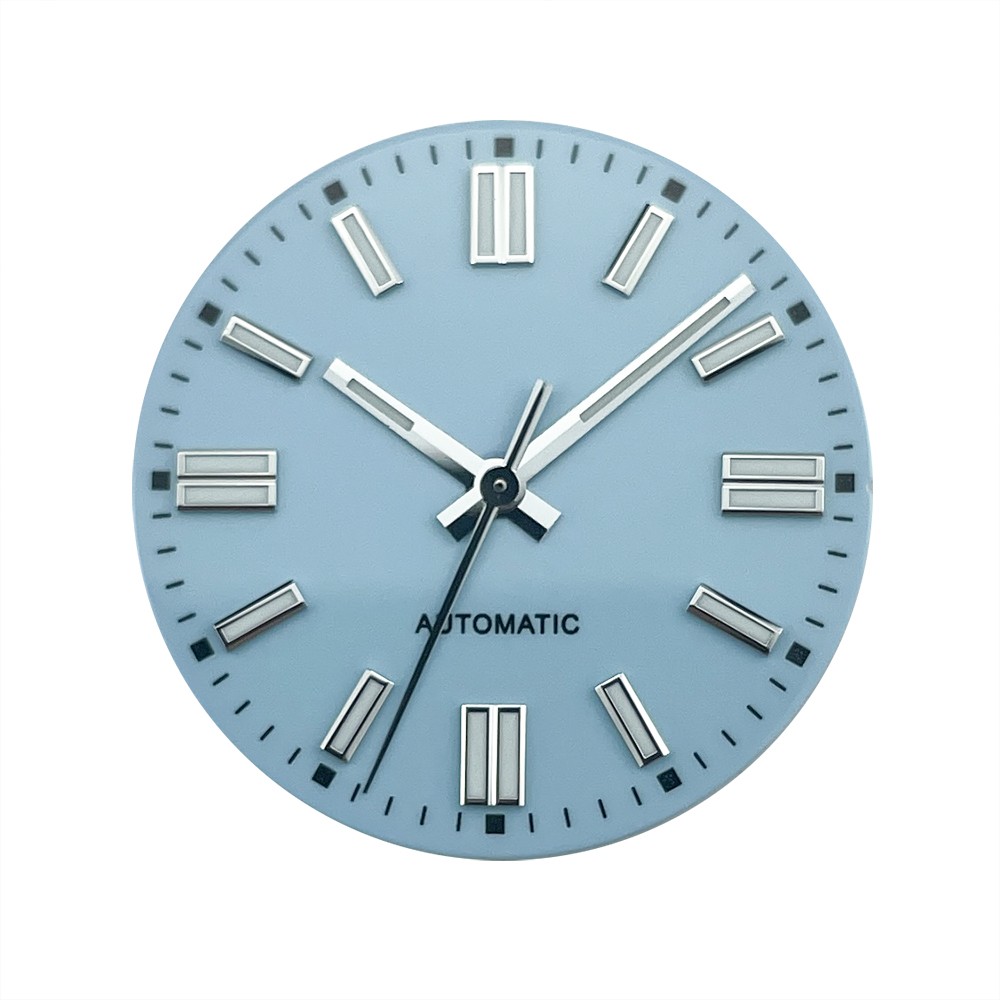 28.5mm Lacquered Watch Dials and Hands for NH38A NH38 with BGW9 Lume No Date