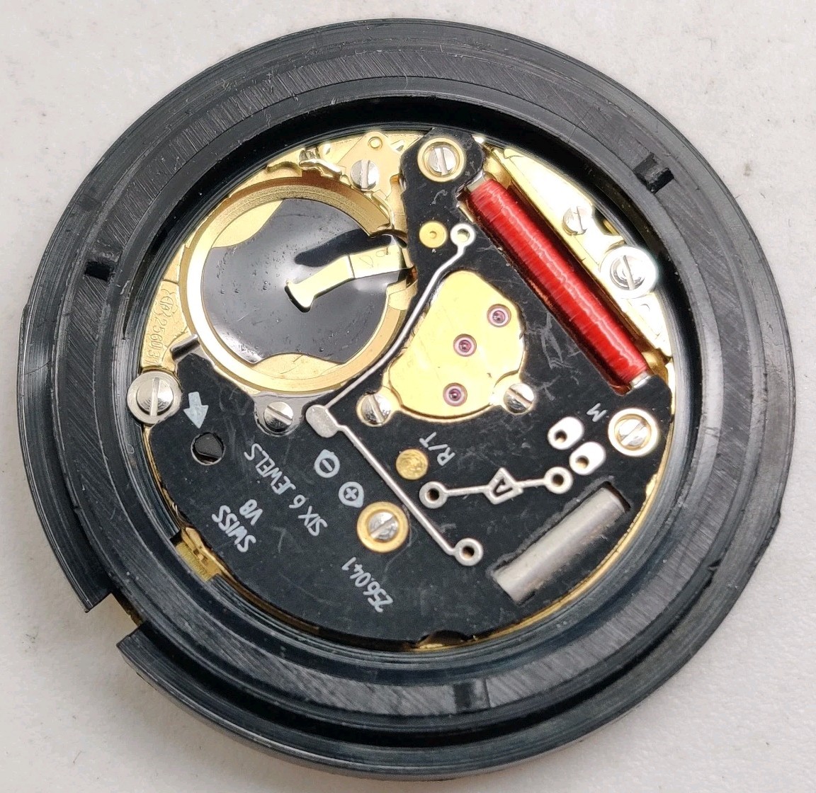 Tiffany & Co. ETA Cal. 256.031 256.041 Swiss quartz watch movement For Repair