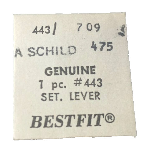 AS 475 Set Lever watch part #443/709