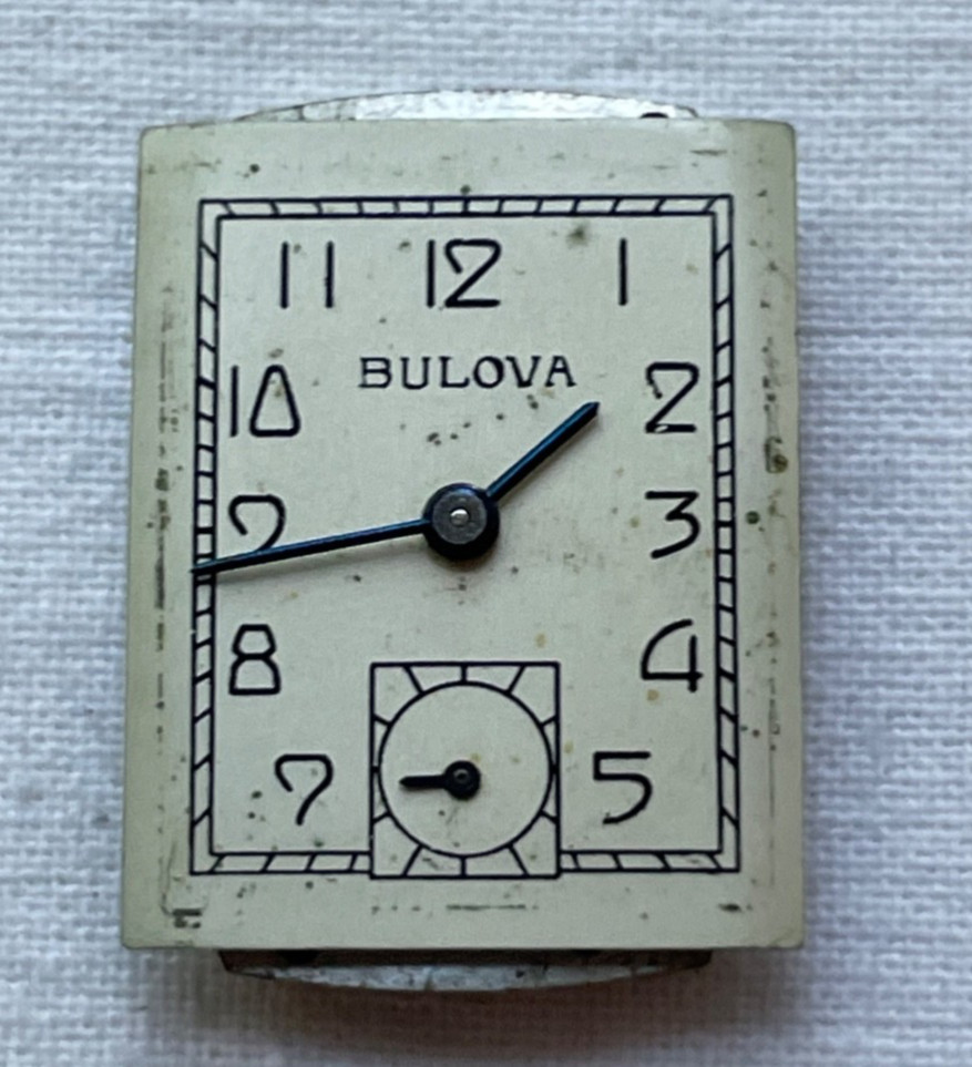 Bulova 7AK – movement for mens watch AS IS, lot1407