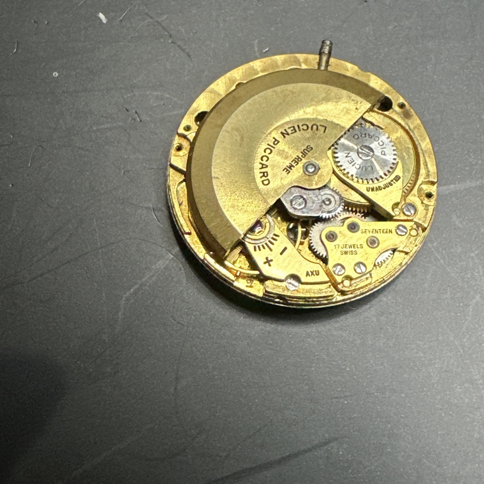 Lucien Picard Seashark LP 40C Watch Movement For Parts