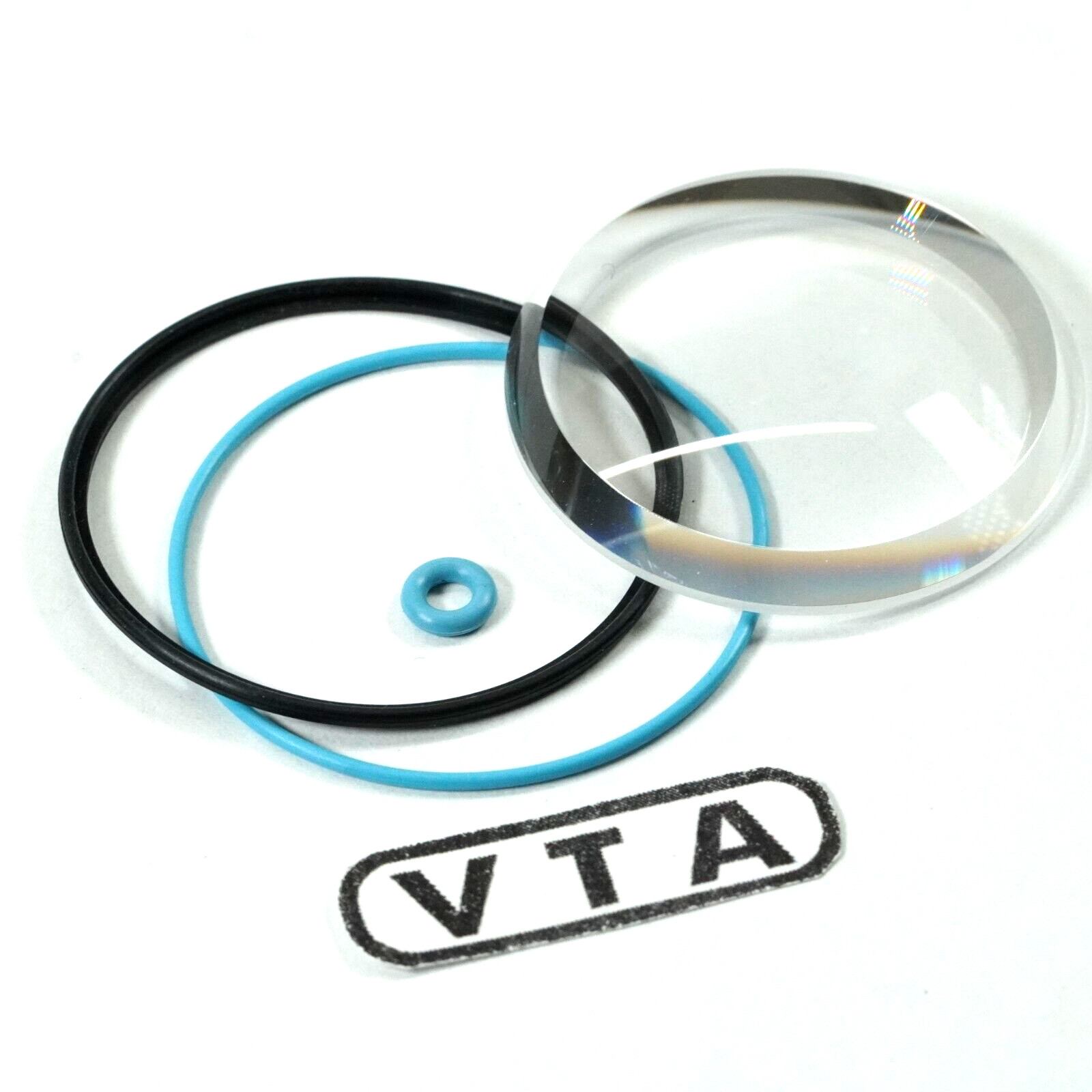 VTA HEAVY DUTY Gaskets/SEALS for SEIKO 6105-8000 & 6105-8009 + SAPPHIRE Crystal