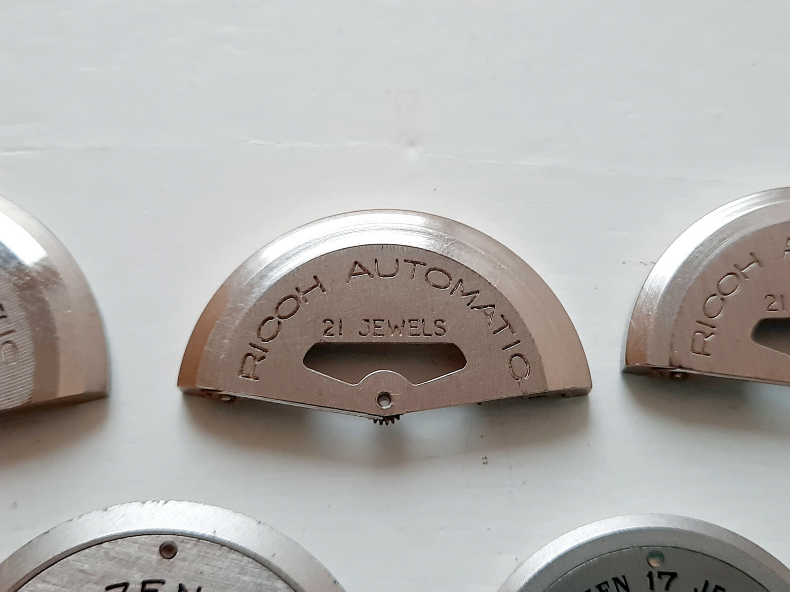 Lot of 5 Citizen & Ricoh Japan Oscillating Weights / Rotors 1960′, 1970′, 1980′