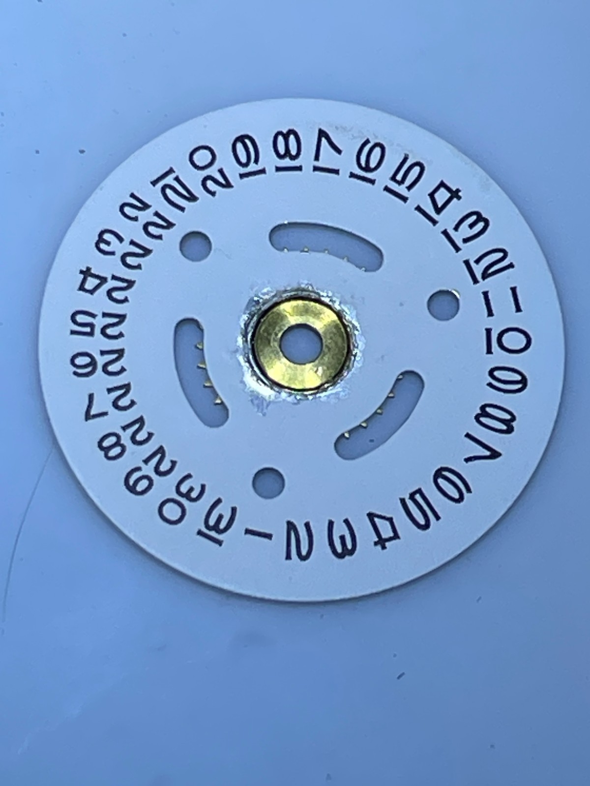 Date Wheel Disc w/ Gear for Rolex Cal. 2030 2035 Part 4520-2 Ladies Datejust