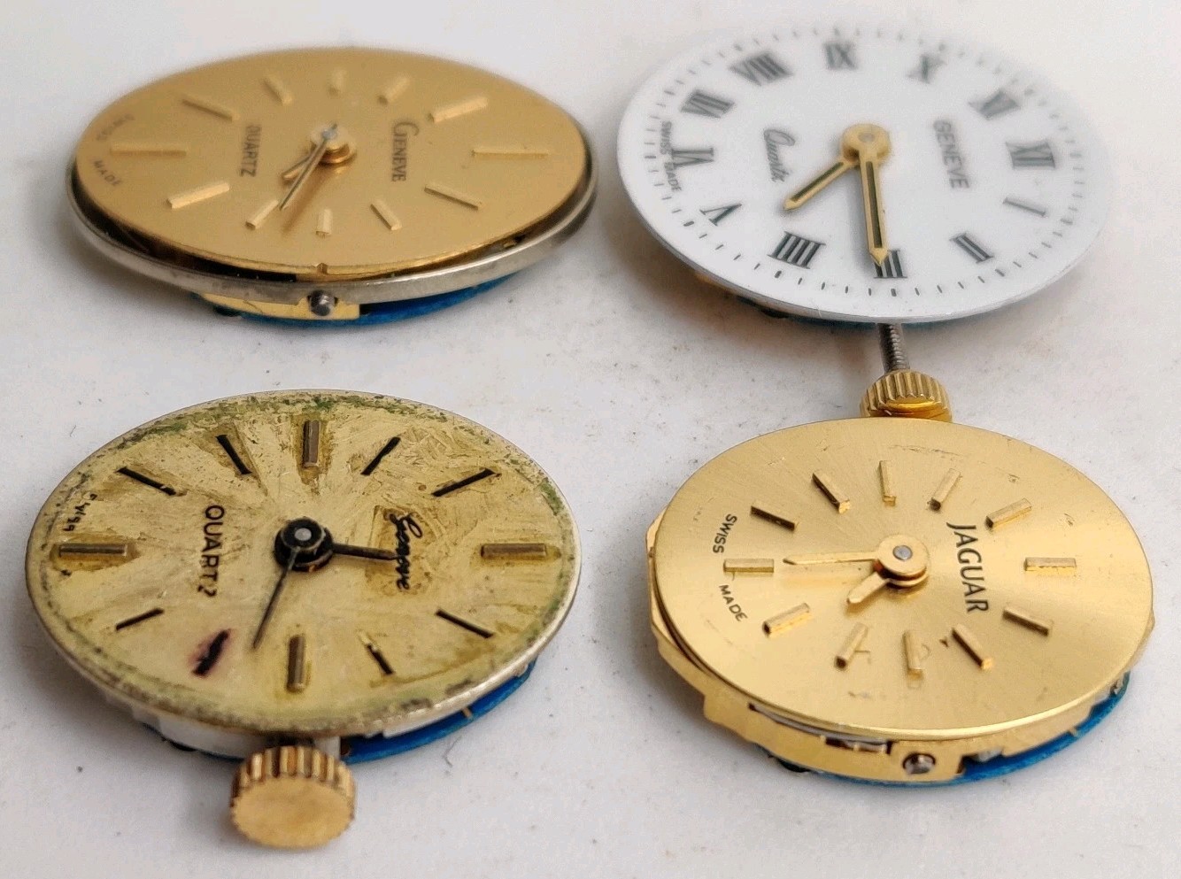 Vintage ETA 978.002 Swiss quartz movements For Repair