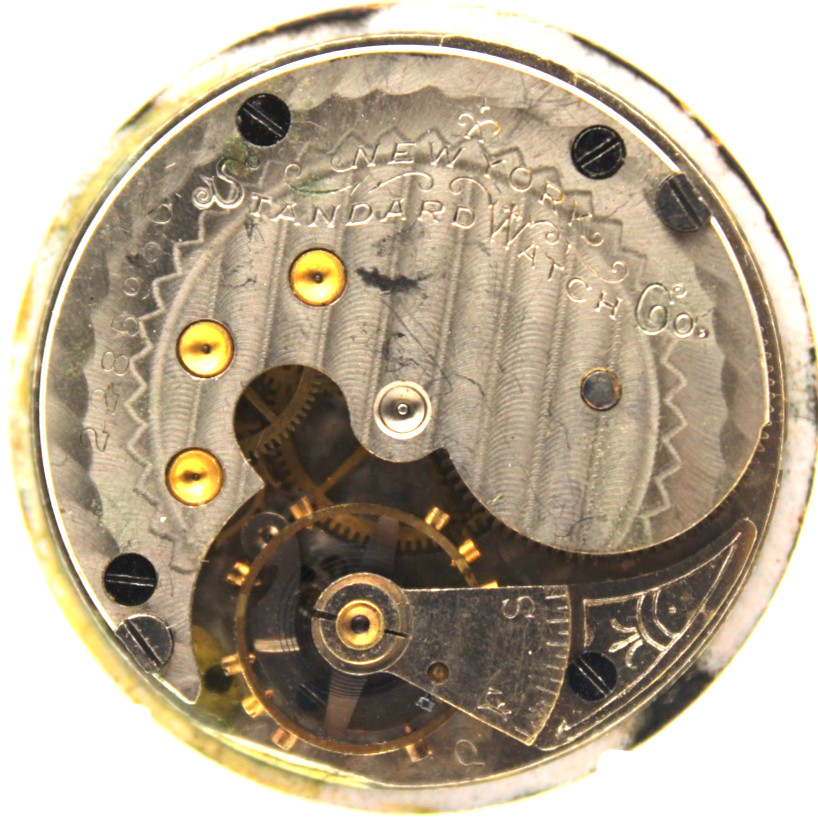 1902 NEW YORK STANDARD POCKET WATCH MOVEMENT 2285936 GRADE: 44 6s 7j (BF2)