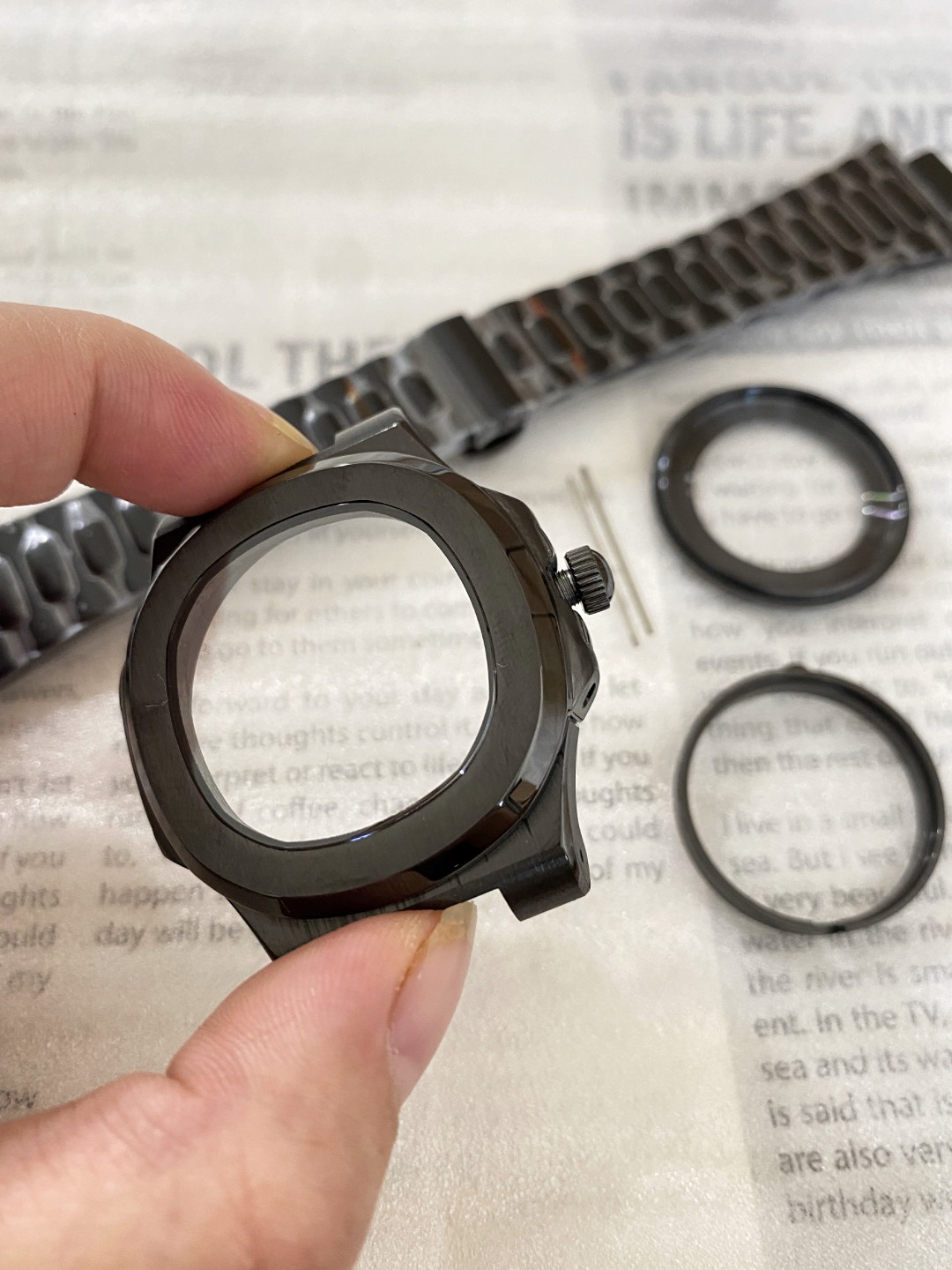 Watch accessory modification kit compatible with NH35/36 movement