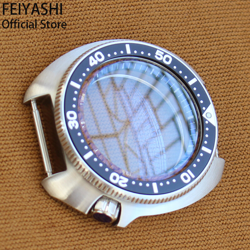 44mm NH35 Watch Cases 316L Stainless Steel For Seiko Nh35 36 Movement 28.5mmDial