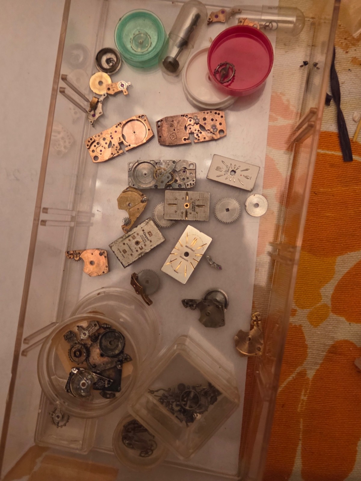 FHF 59 plates and parts.
