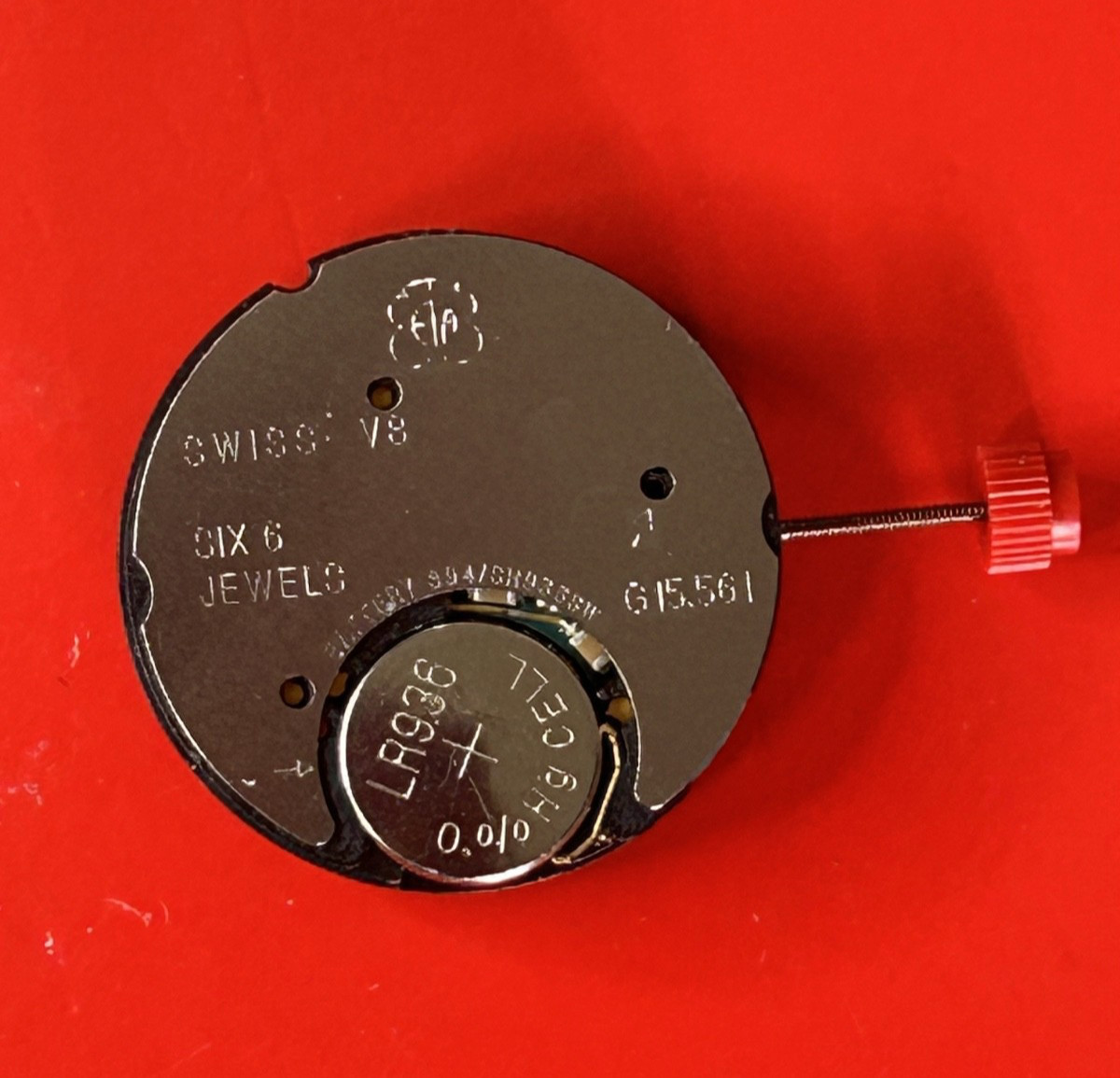 1X Vintage Swiss Made New ETA G15.561 Quartz Watch Movement Full Working (Q93)