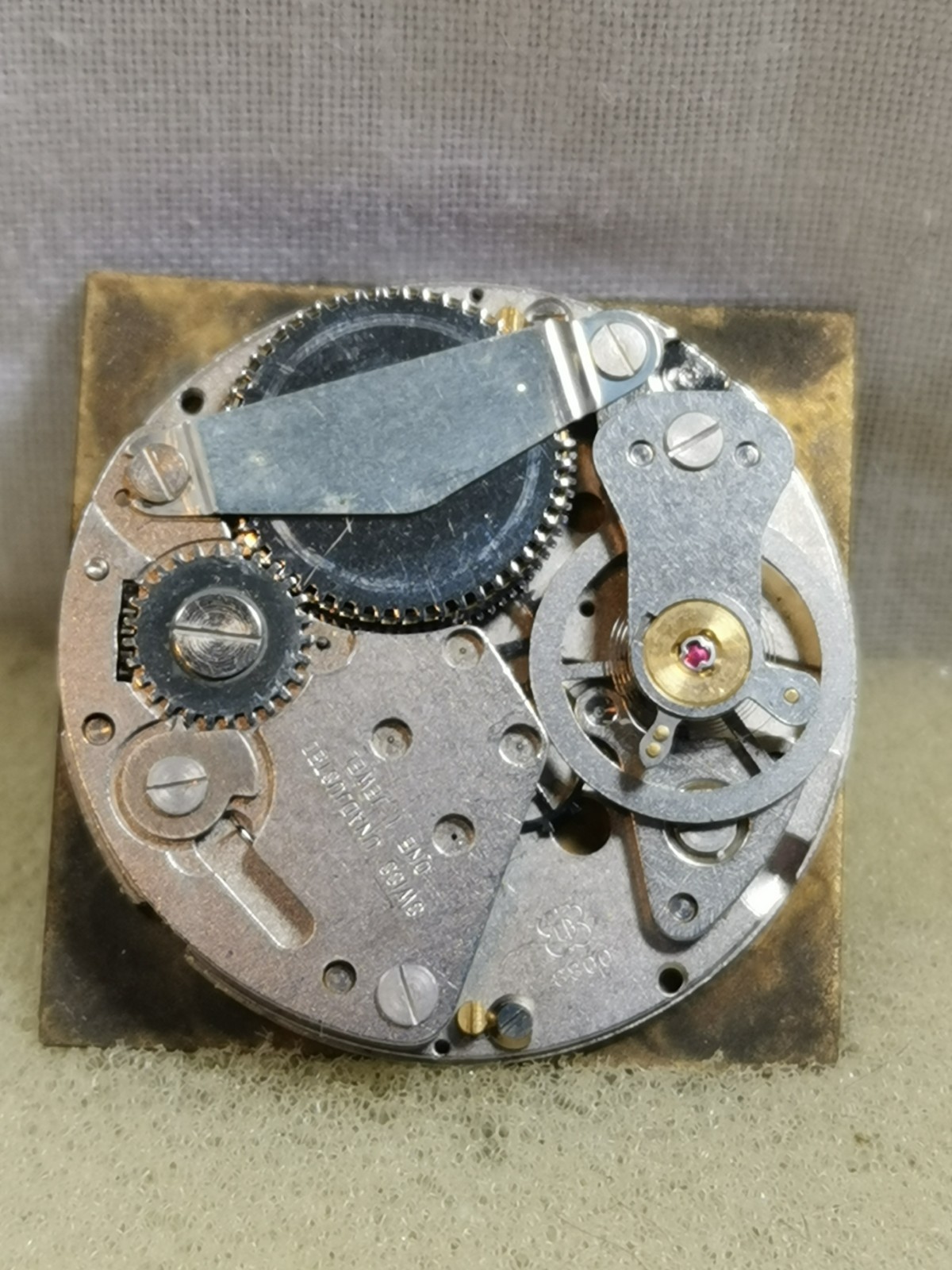 Ebauches Bettlach 1J Cal. EB 8800 Swiss Wristwatch Movement Repair/Parts
