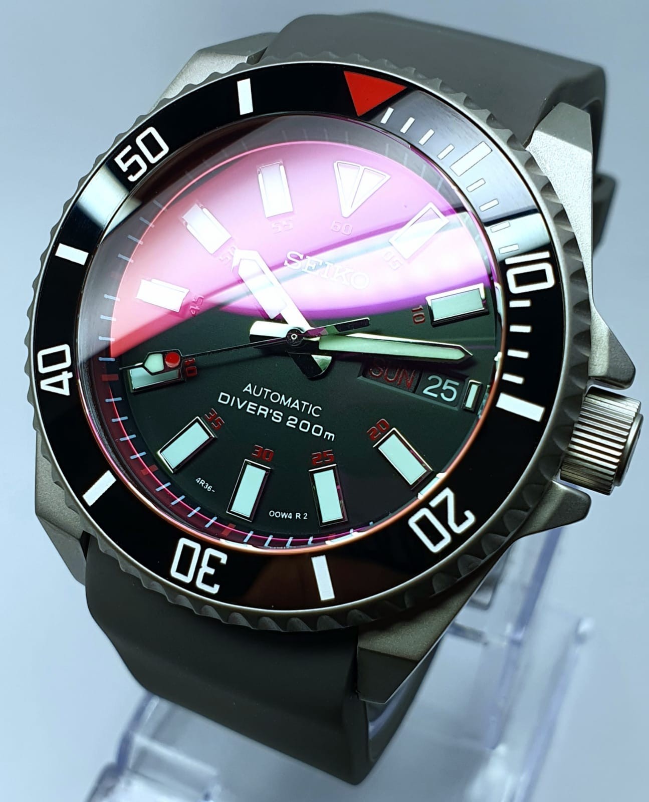 SKX007 Bloodmoon Seiko Automatic Divers Watch