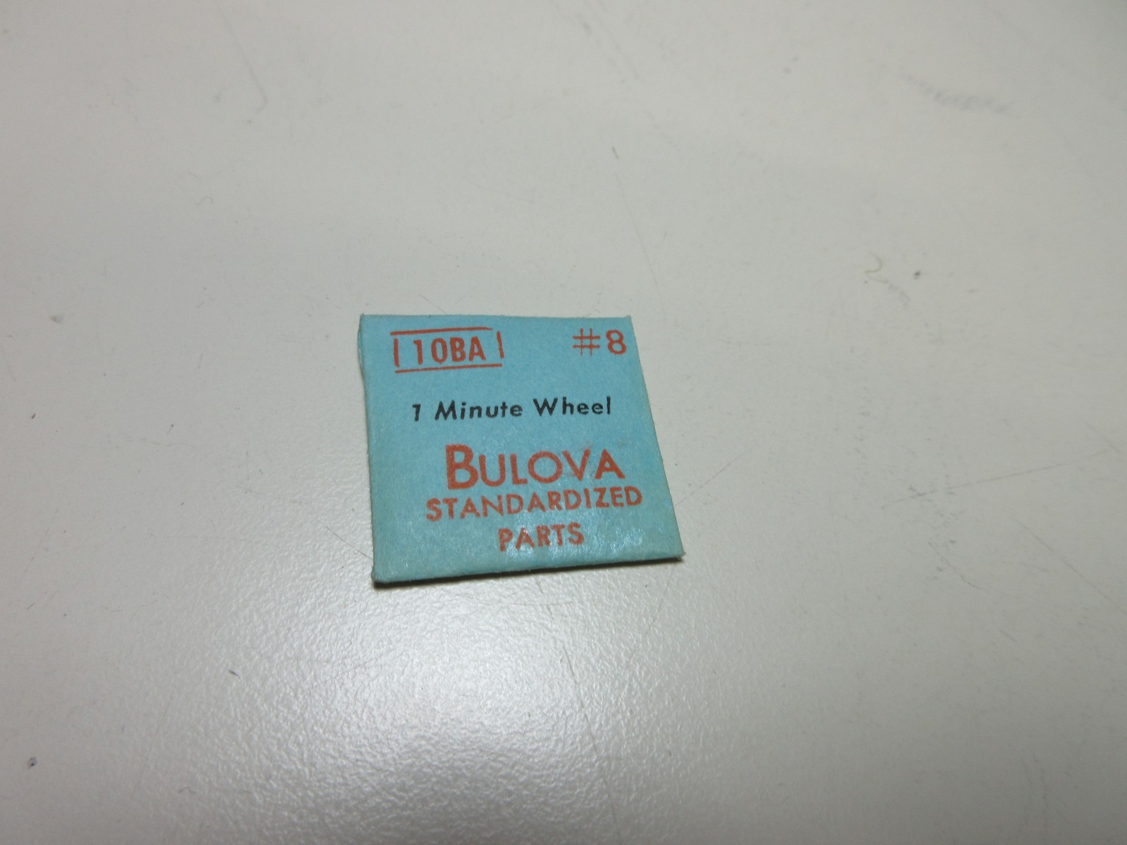 BULOVA MINUTE WHEEL 10BA #8 WATCHMAKER REPLACEMENT PART #312