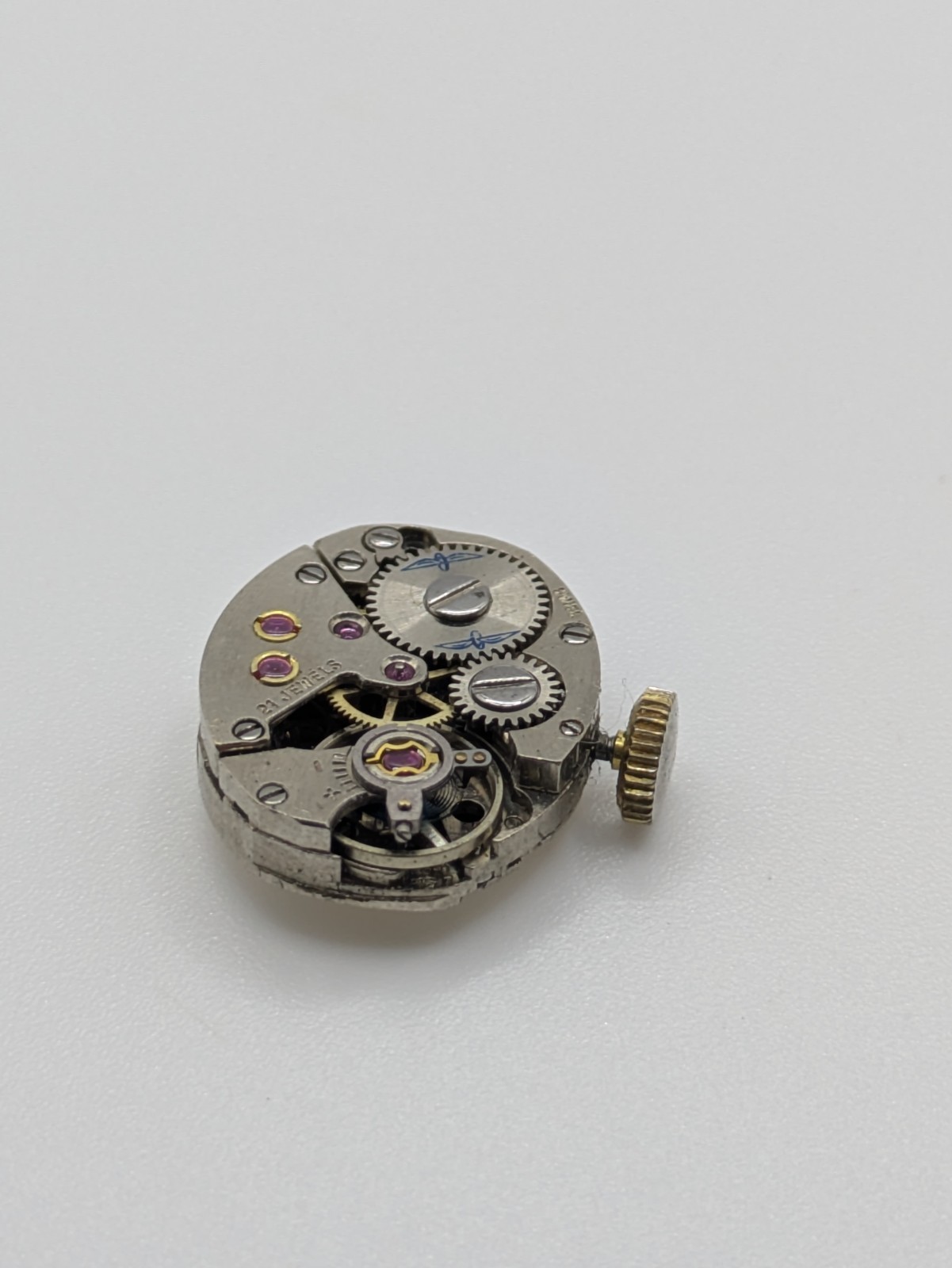 Rotary AS 1677 21 Jewels Manual Wind Watch Movement Swiss UNTESTED 15.6mm