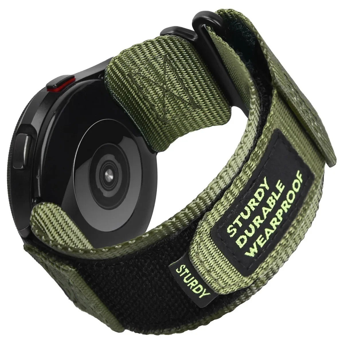 Universal Quick Release Rugged Military Nylon Band Strap 20mm 22mm Smart Watch