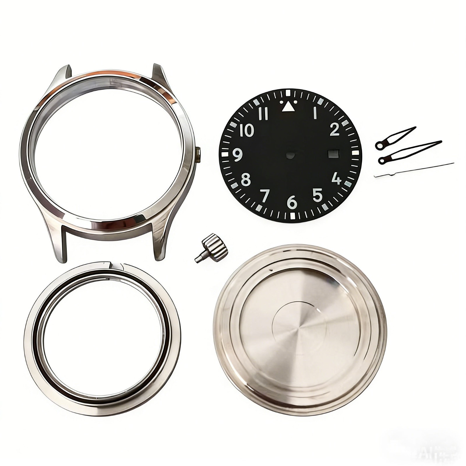 40mm Mens Watch Case Dial Hands Fits Miyota 8215 8200 2813 Movement